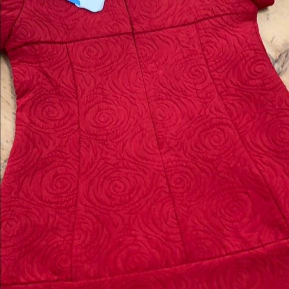 Girl’s red dress. Beautiful fabric! ❤️ - Picture 6 of 7